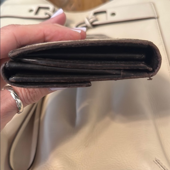 SOLD. SOLD. Gucci  Ophidia Leather Brown Monogram Wallet - Picture 5 of 9